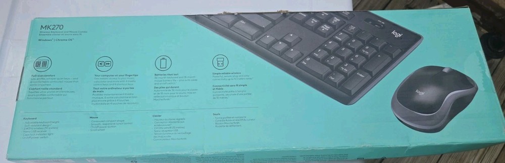 Logitech MK540 (920-008671) Wireless Keyboard and Mouse Combo