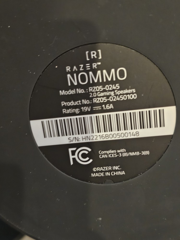 Razer Nommo Model# RZ05-0245