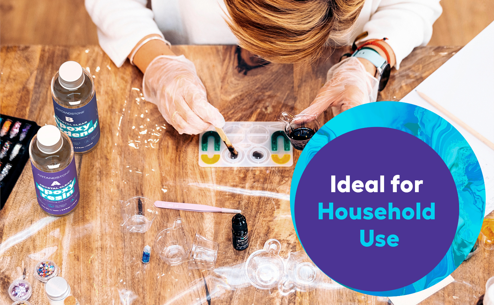 Crystal Clear Epoxy Resin Kit - 11.8 Oz