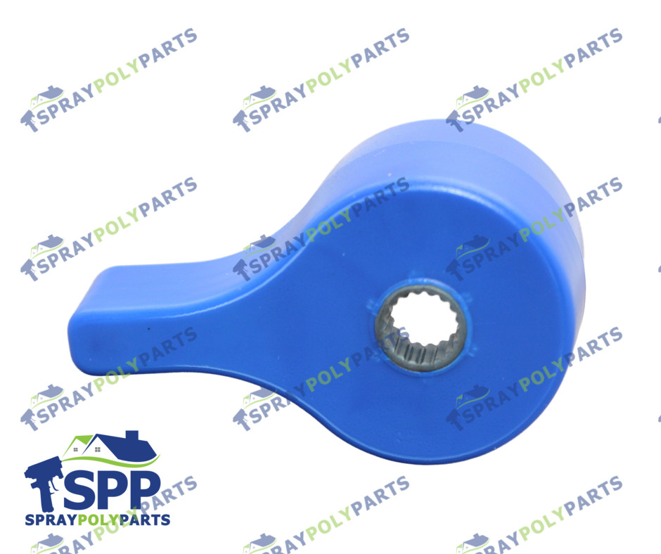 GRACO-KIT, HANDLE, RIGHT, BLUE, RESIN (247789)