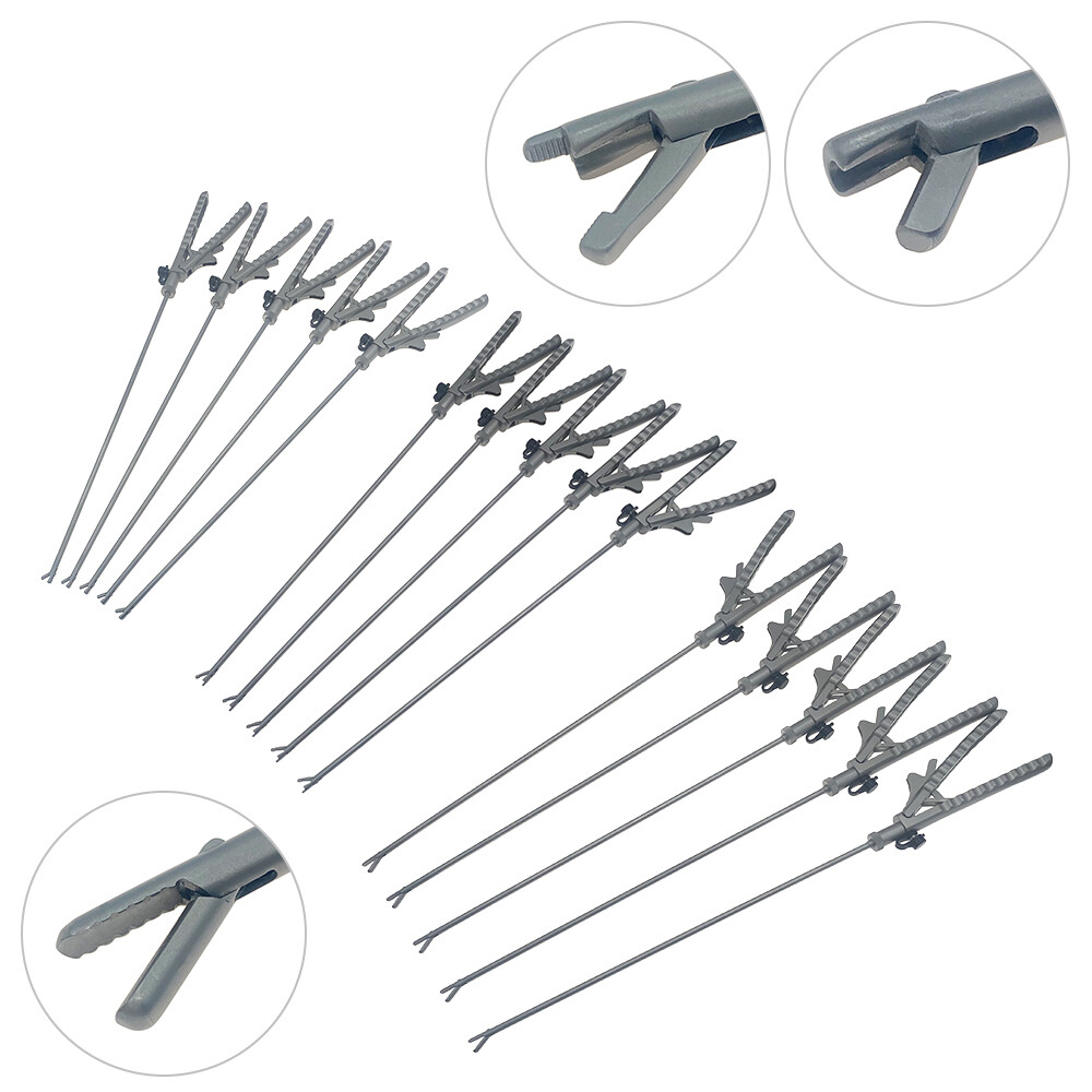 Laparoscopic Needle Holder Forceps Laparoscopic Simulation Instruments
