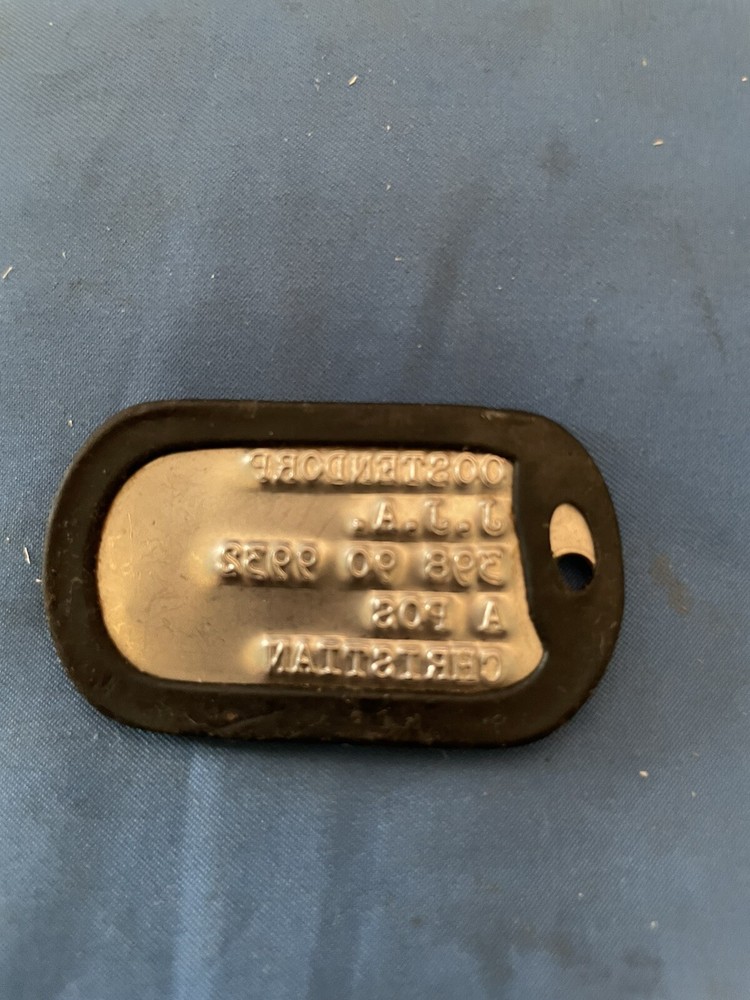Vintage Military Dog Tag!