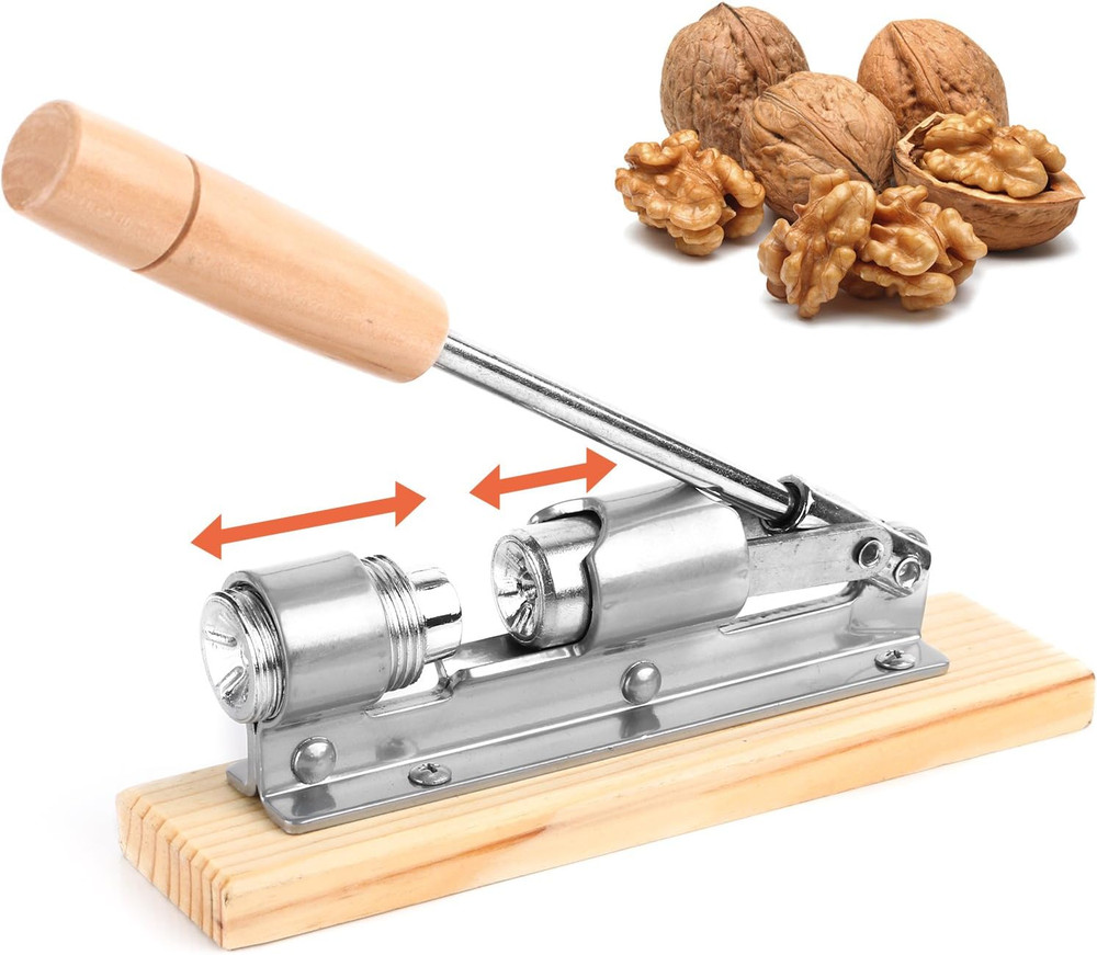 Nutcracker Heavy Duty Nut Cracker Pecan Cracker Walnut Cracker Plier Opener Tool