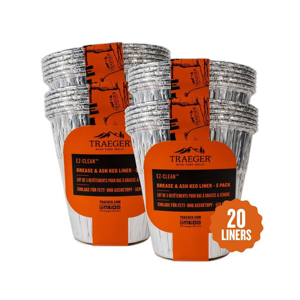 Grease and Ash Keg Liner (20-Pack)