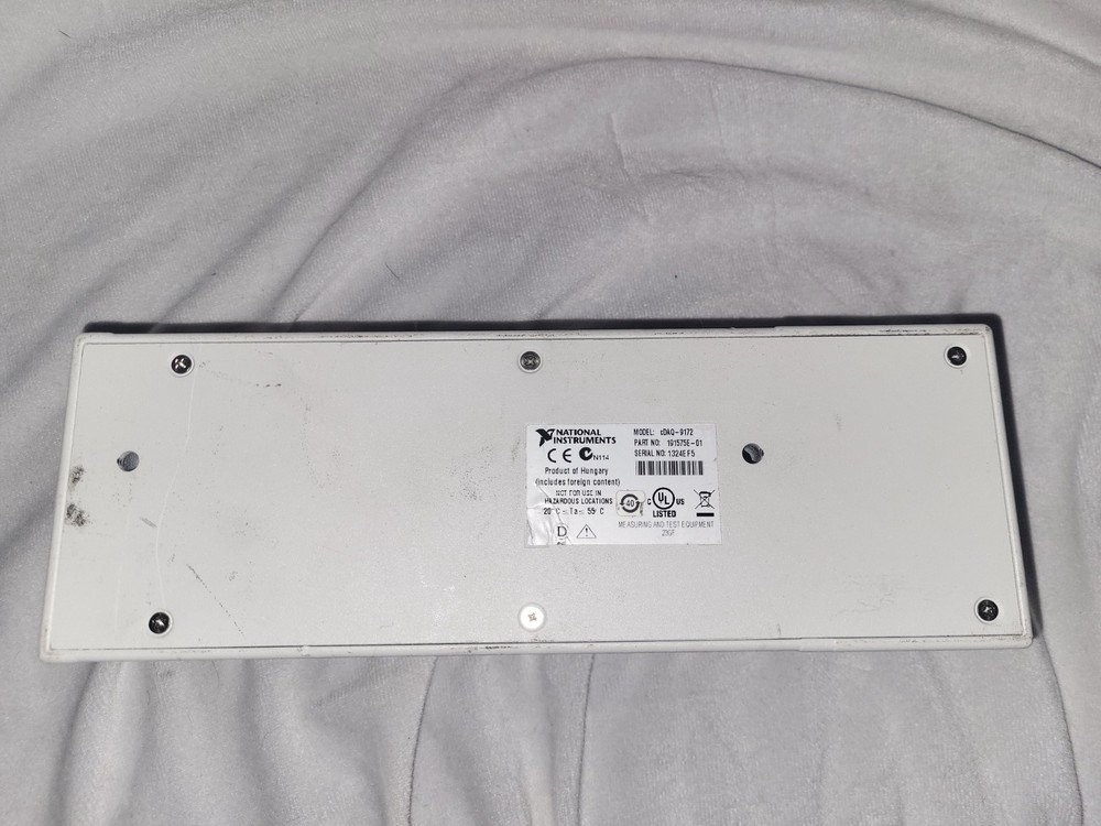 National Instruments NI cDAQ-9172 USB CompactDAQ Chassis, 8-Slot