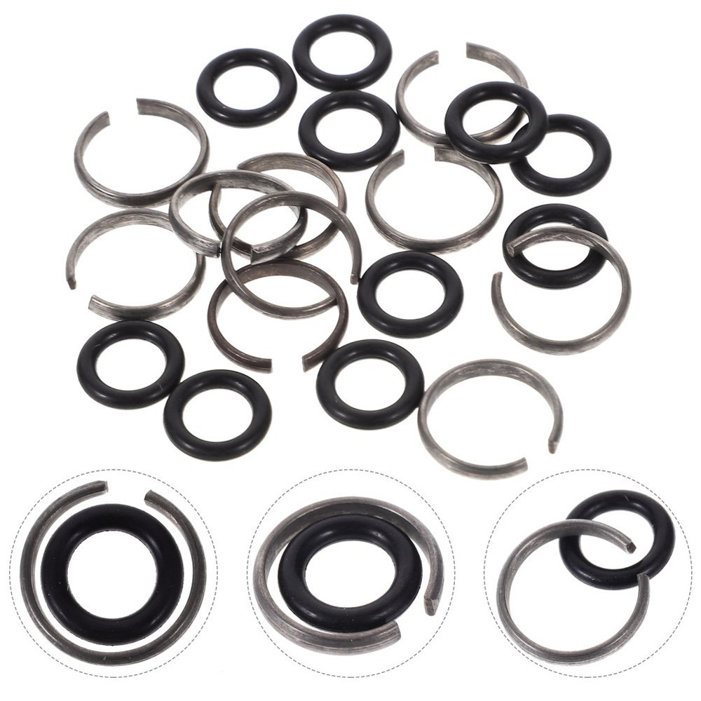10Sets Impact Wrench Ring Retainer with Ring Replacement Tool Accessories