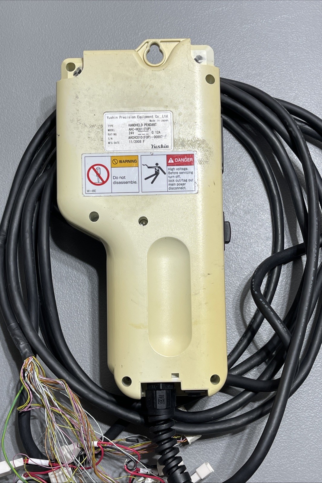 Yushin Precision Equipment AHC-HC01 (FOP) Handheld Pendant Robot Controller