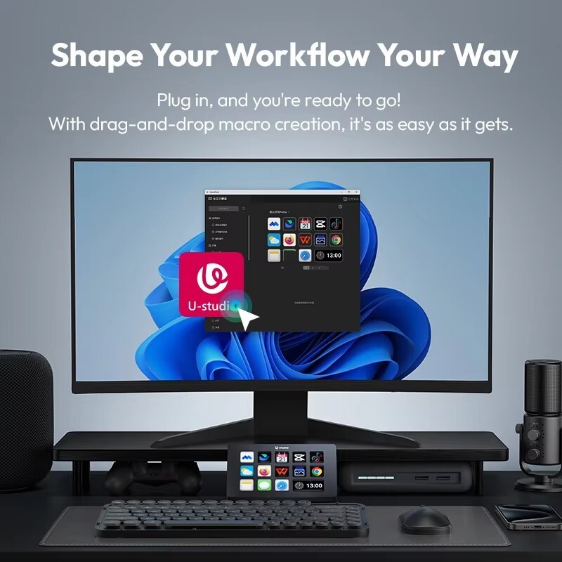 Ulanzi D200 Production Console Studio Controller for Vlog Content Creation Work