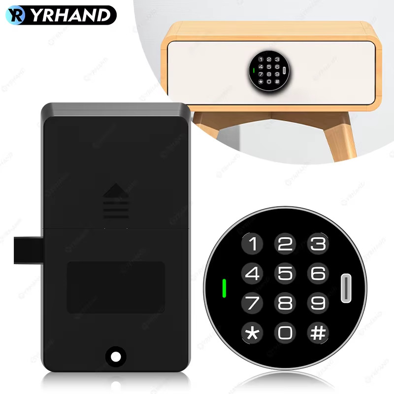 Smart Cabinet Lock Keypad & RFID Card Entry, Electronic Digital Code Security He