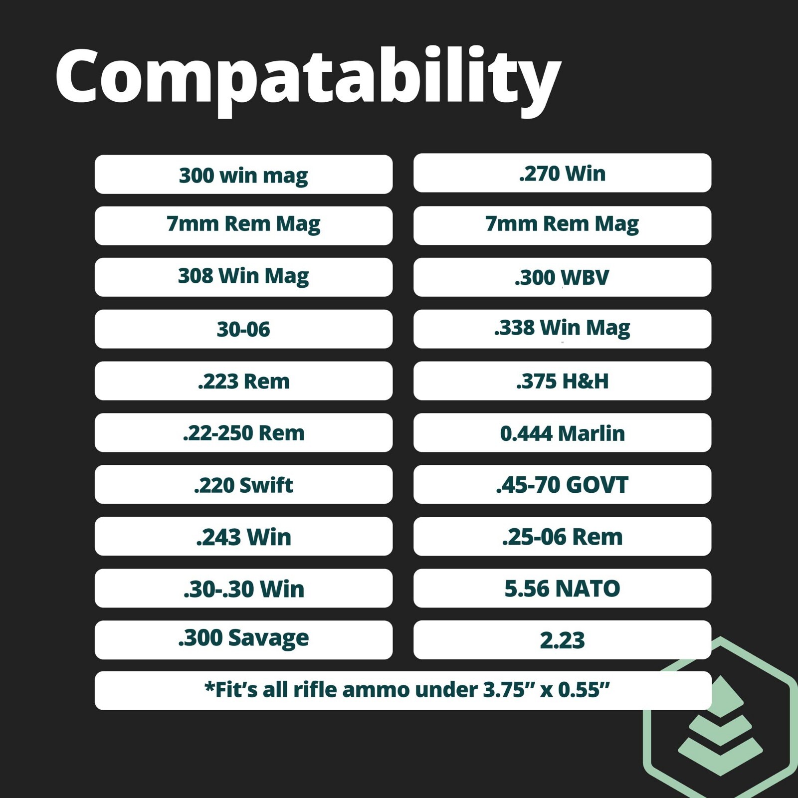 Evergreen 112 Round Rifle / Bullet Ammo Case