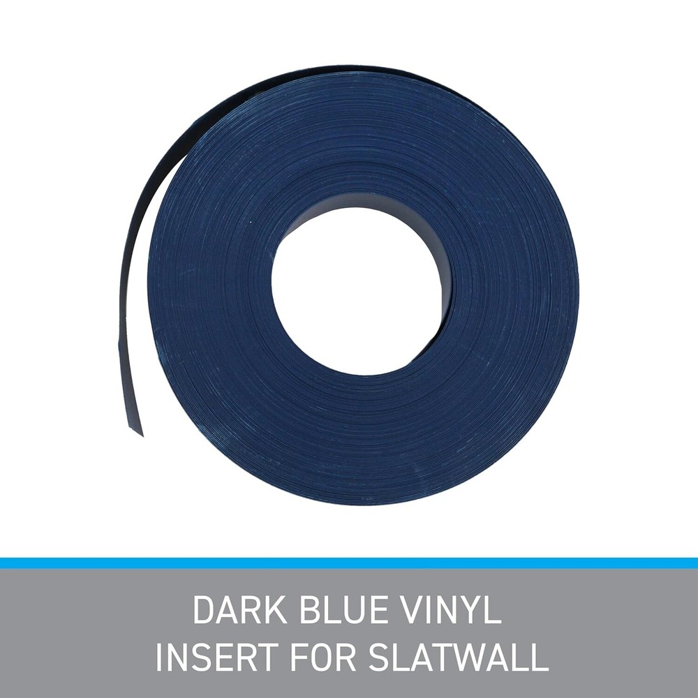 Vinyl Inserts Slatwall Panel Blue Shelving Display 130 ft 1 Roll Decorative