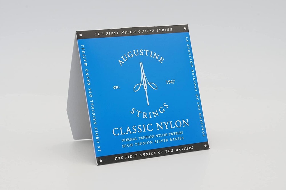 Augustine Blue High Tension Classical Guitar Strings (AUGBLUSET)