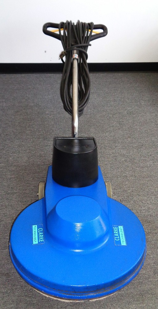 20" CLARKE HIGH SPEED FLOOR BUFFER, REMOVABLE HANDLE, USED