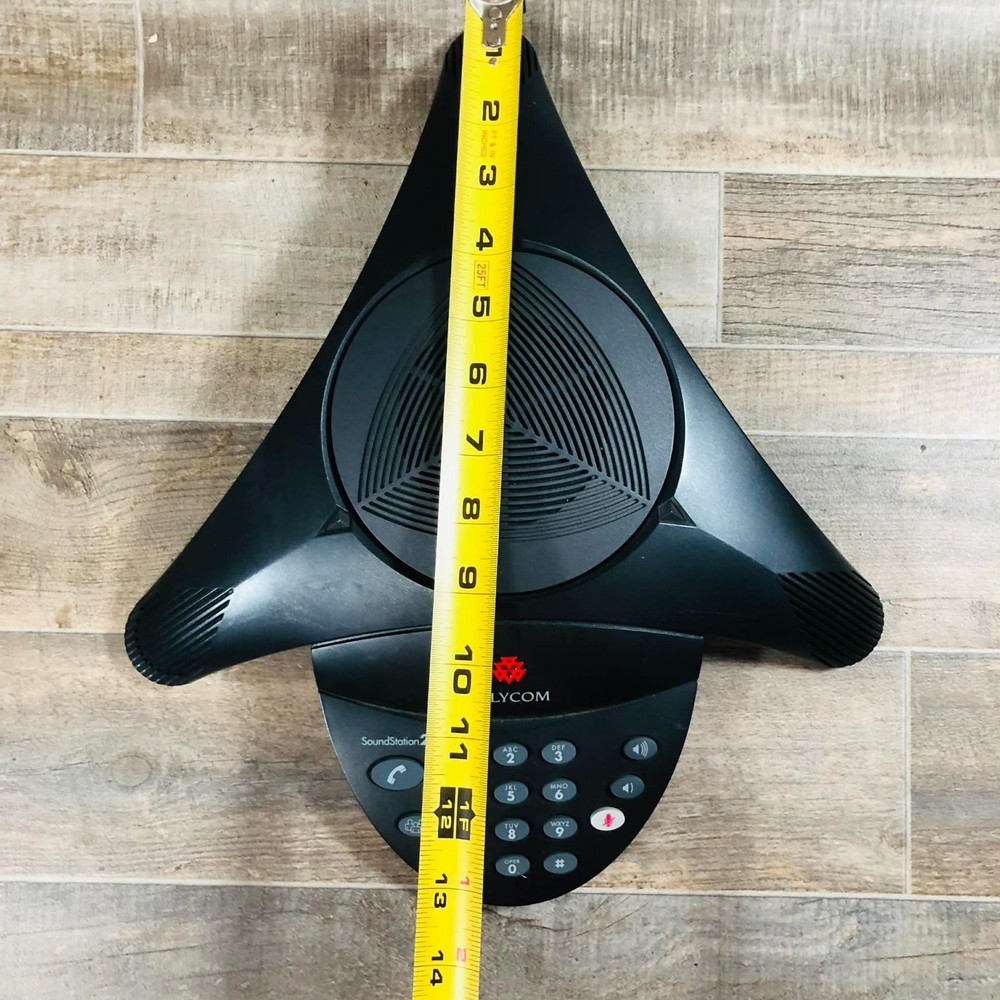 Polycom Soundstation 2 Basic Non Expandable Conference Phone Wall Plug Carry Bag