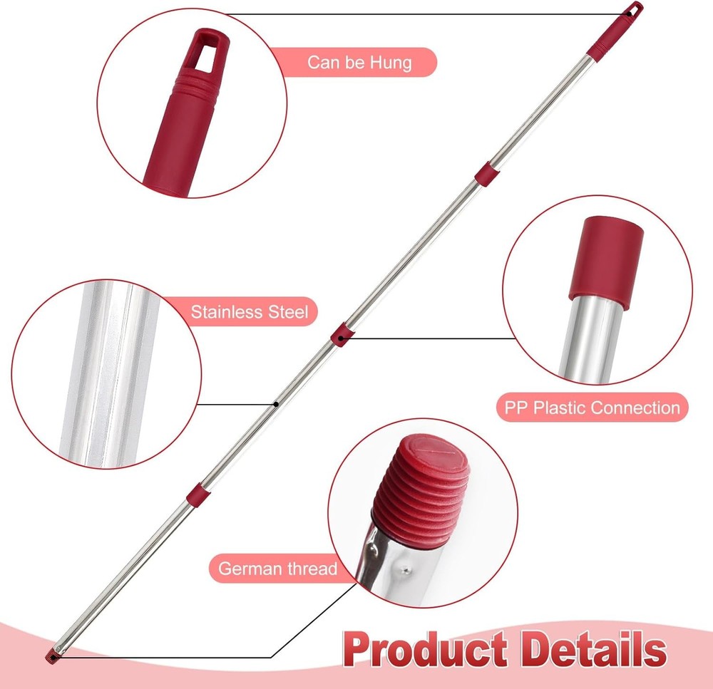 Mop Handle for Ocedar, Mop Handle for O Cedar, Spin Mop Replacement Handle for O