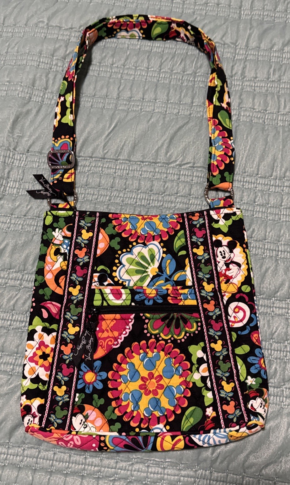 **NEW** VERA BRADLEY X DISNEY PARKS MIDNIGHT WITH MICKEY HIPSTER CROSSBODY BAG
