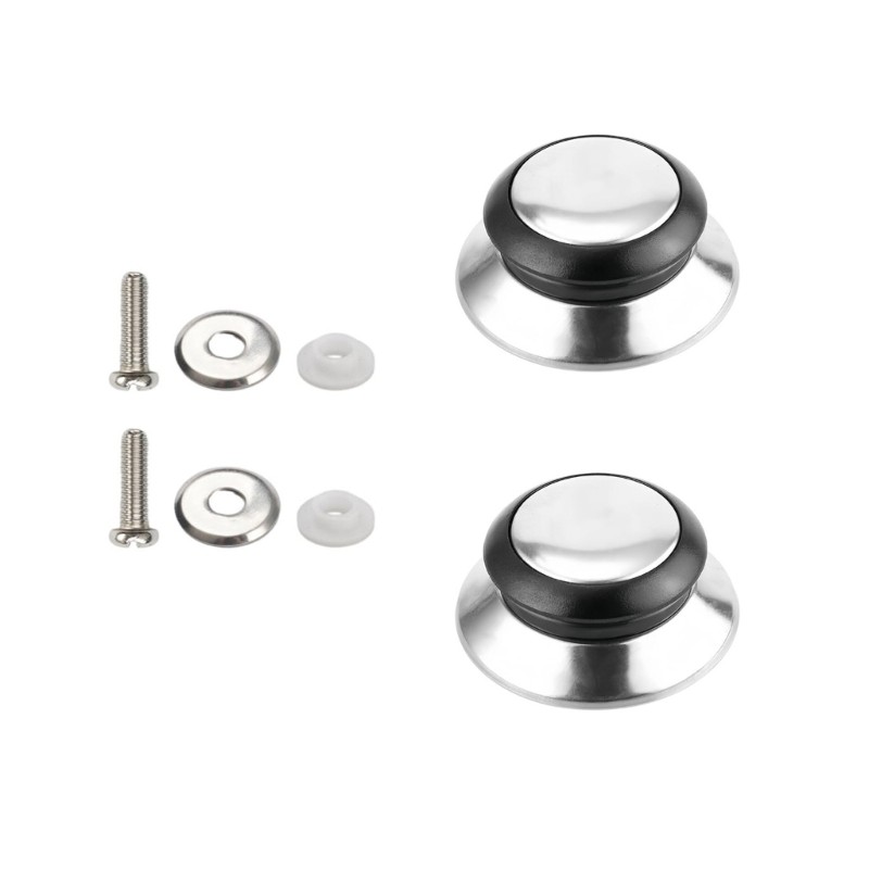2Pieces Multipurpose Lid Handle Knobs for Replacements in Kitchens Supplies