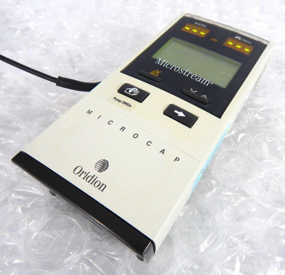 ORIDION MICROCAP HANDHELD CAPNOGRAPH S/N 175