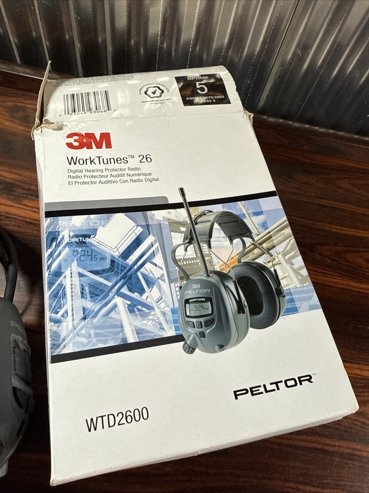 Peltor Digital WorkTunes 26 Headphones and Earmuffs WTD2600 NEW IN BOX! NIB