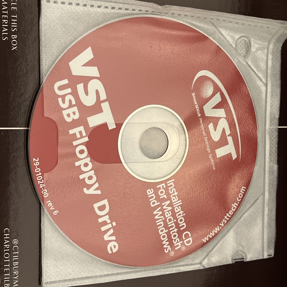 Smartdisk VST FDUSB-TM Titanium 3.5" Floppy Disk Drive USB Powered