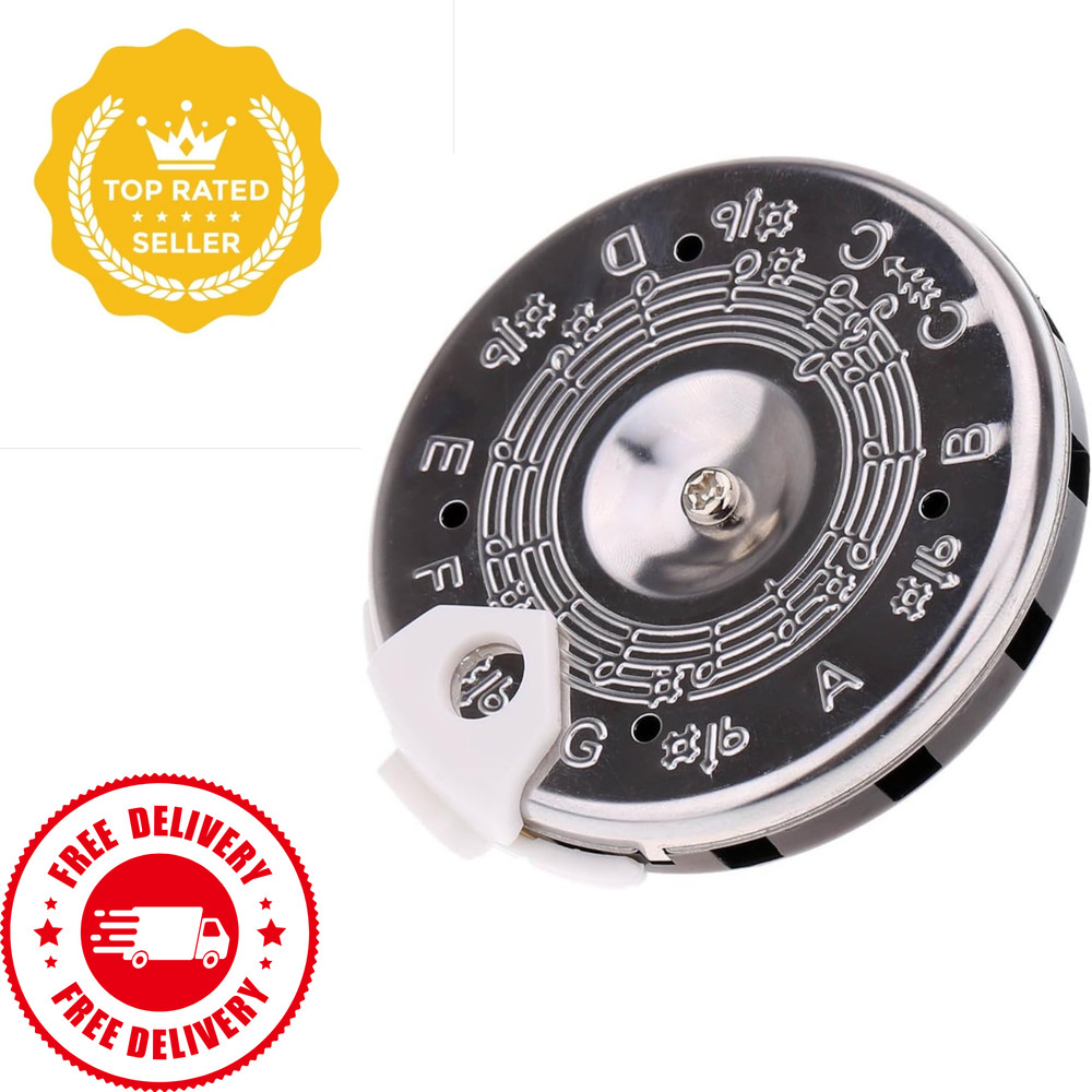 Pitch Pipe Tuner 13 Note Chromatic Scale C to C with Note Selector and Case