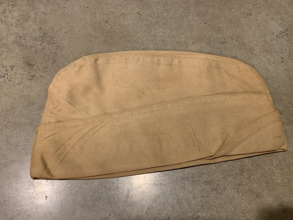 Vtg Garrison Cap Militaria Possibly Ww2