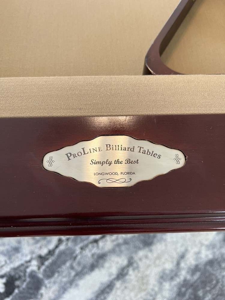 Replacement Proline Pool Table End Rail Plate