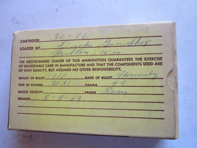 WILLIAMS SHOOTING EQUIPMENT HAND LOADER'S EMPTY BOX-WITH INSIDE SHELL HOLDER