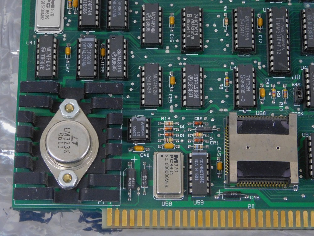 L/F Technologies 186 User-Processor Vintage 1986 Computer CPU Board