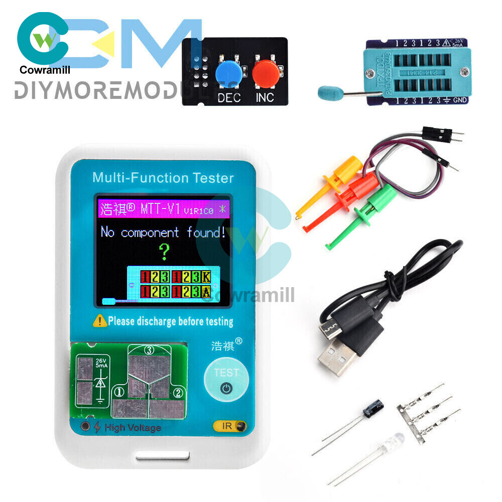 Multi-function MTT-V1 High Precision Transistor Tester Type-C USB Charging US