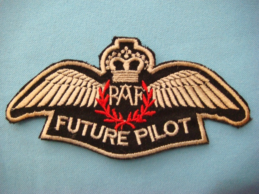 PATCH US ROYAL UK AIR FORCE RAF FUTURE PILOT