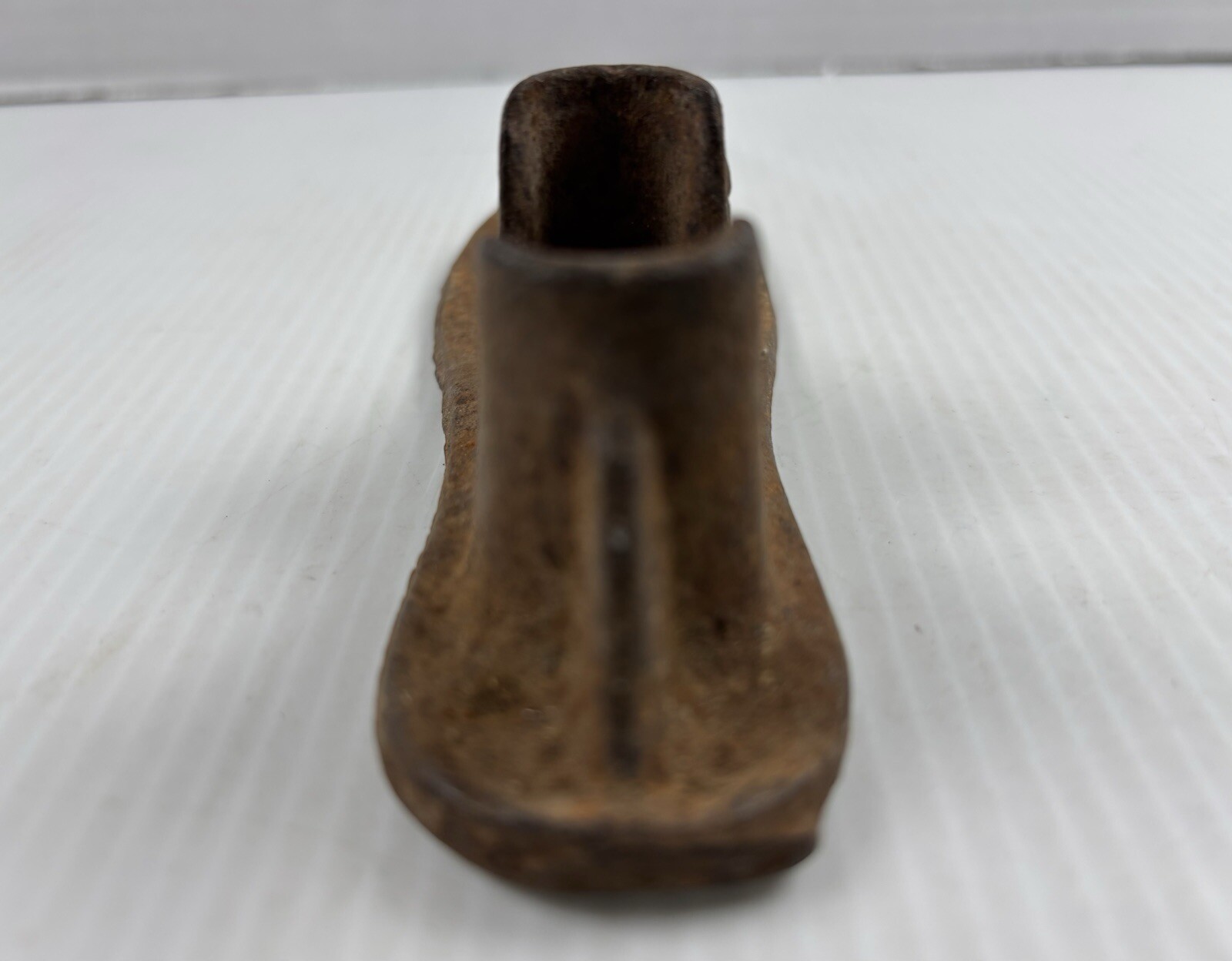 Cast Iron Cobbler Shoe Form Small Child Vintage Antique? 5.5” Small