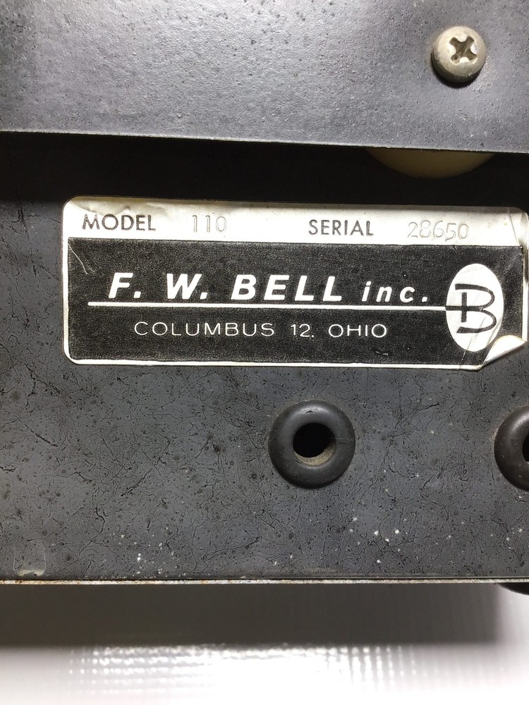 F.W. Bell 110 Gaussmeter 28650