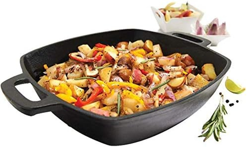 91658 Cast Iron Square Pan