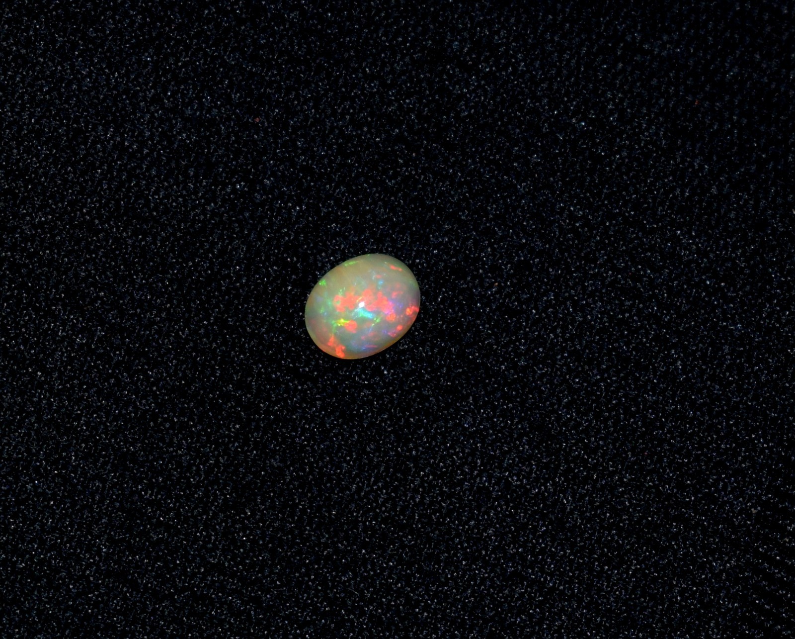 Natural Ethiopian Wello Fire Opal Cabochon Loose Gemstone 6X8mm A23