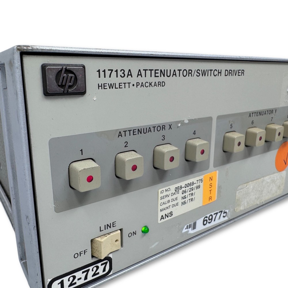 HP 11713A Attenuator Switch Driver GPIB HPIB 24V RF Test Controller Agilent Lab