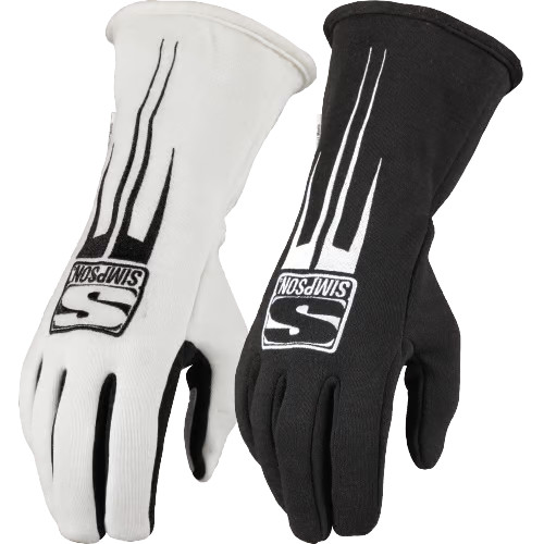 Simpson Racing Predator Gloves Small Black 20800SK