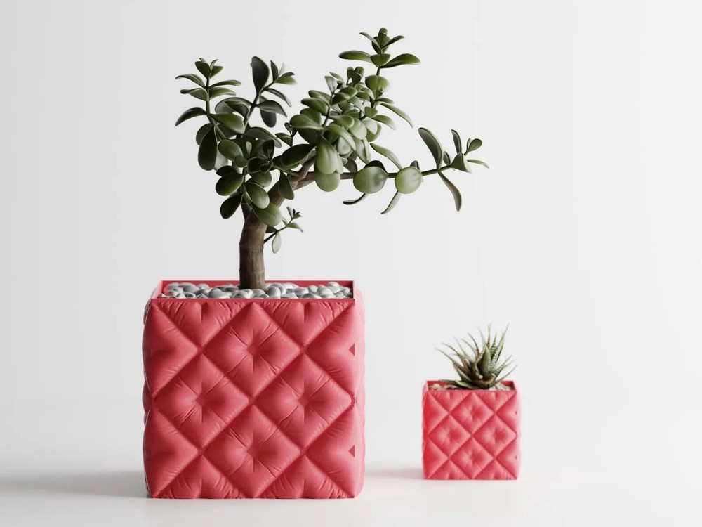 Inflated Soft Cloth Planter Pot Vase Series 7
