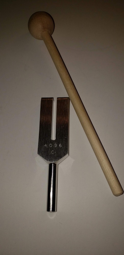 C 4096 Hz Tuning Fork with Activator