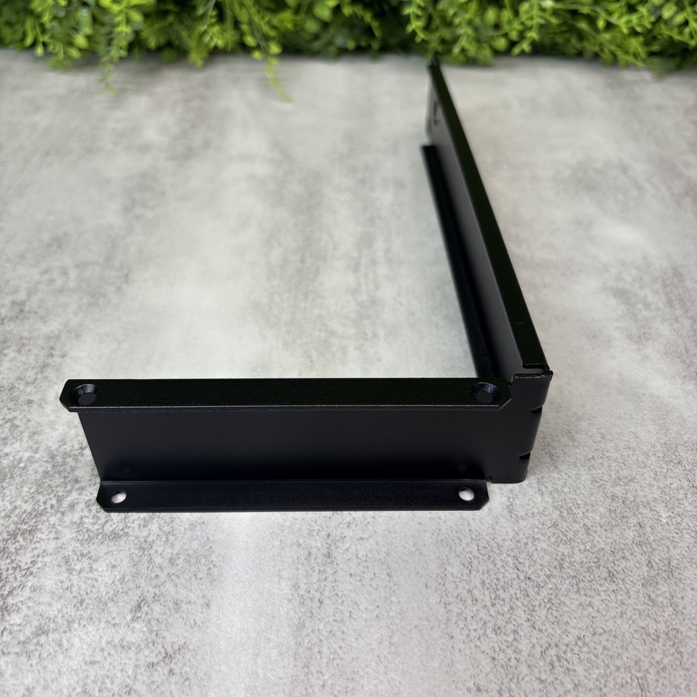 Shure half rack mixer/wireless mic rack mounting bracket- Long bracket only.