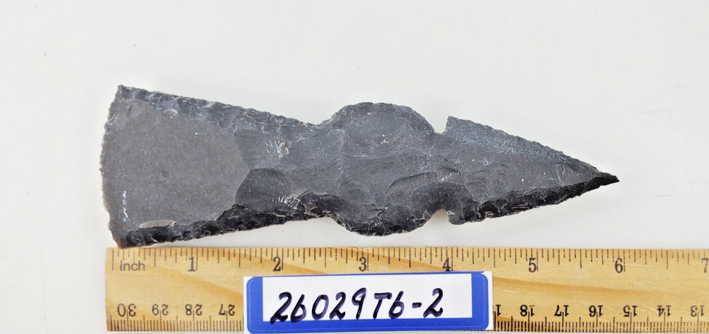 6" Stone Tomahawk Head - AX - Pow-Wow - Hand Knapped Agate
