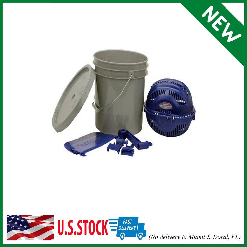 Rotary Sifter Kit w/ Media Separator Bucket Adapter Reloading Shell Case Clean