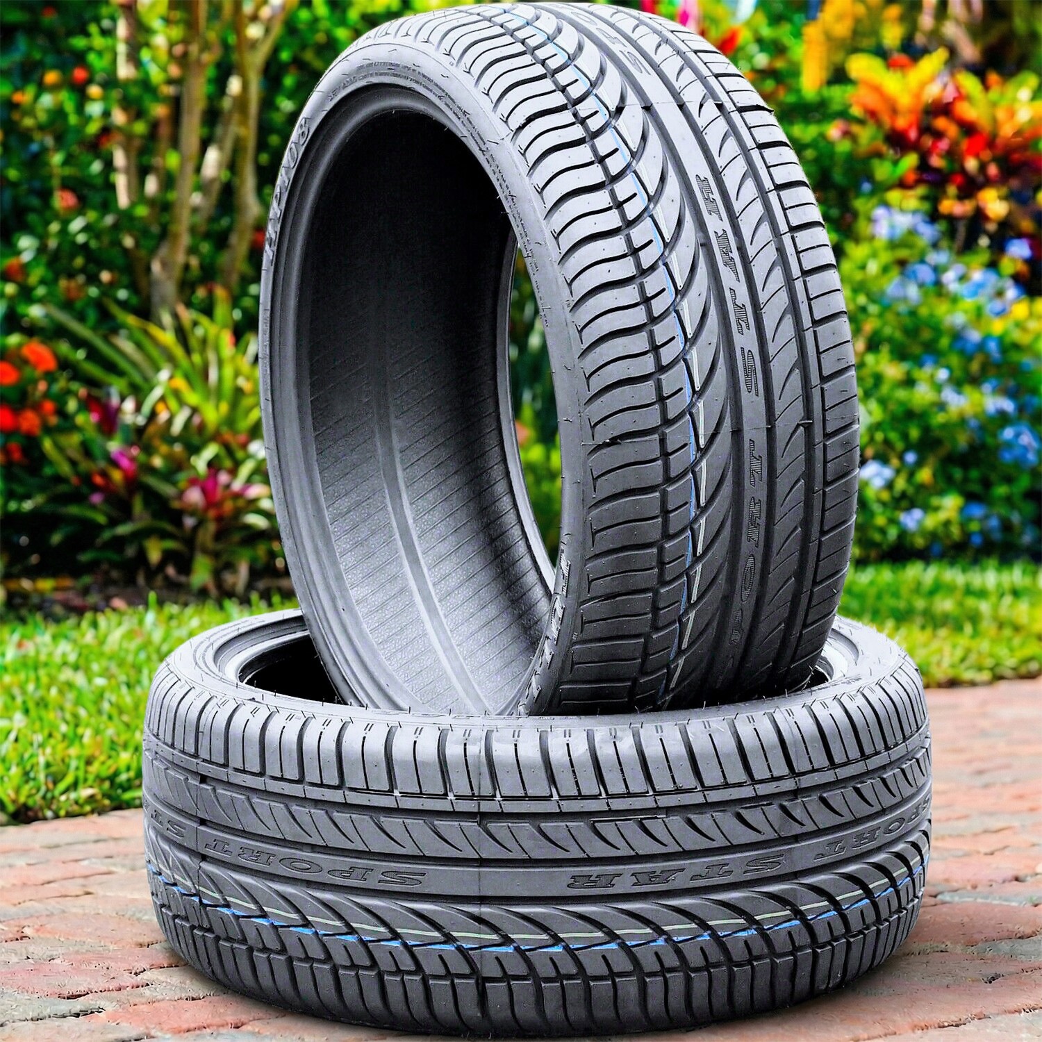 2 New Fullway HP108 225/45ZR18 225/45R18 95W XL A/S All Season Performance Tires