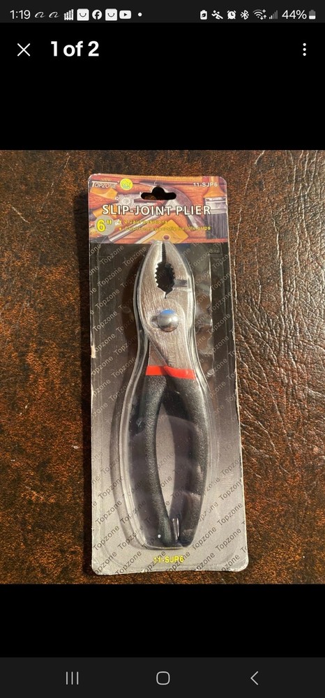 TOPZONE Tools - 6" SLIP-JOINT PLIER - 11-SJP6 - NEW