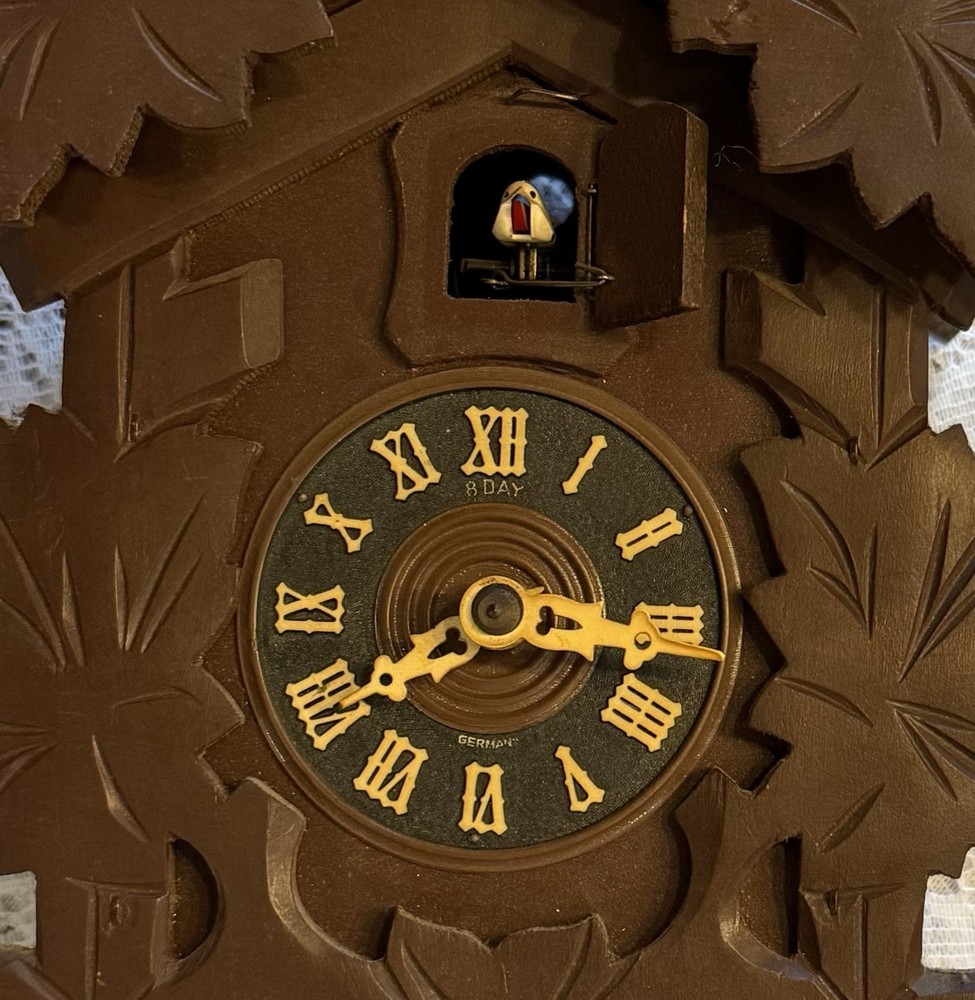 Vintage Black Forest Germany Regula Bird Cuckoo Clock
