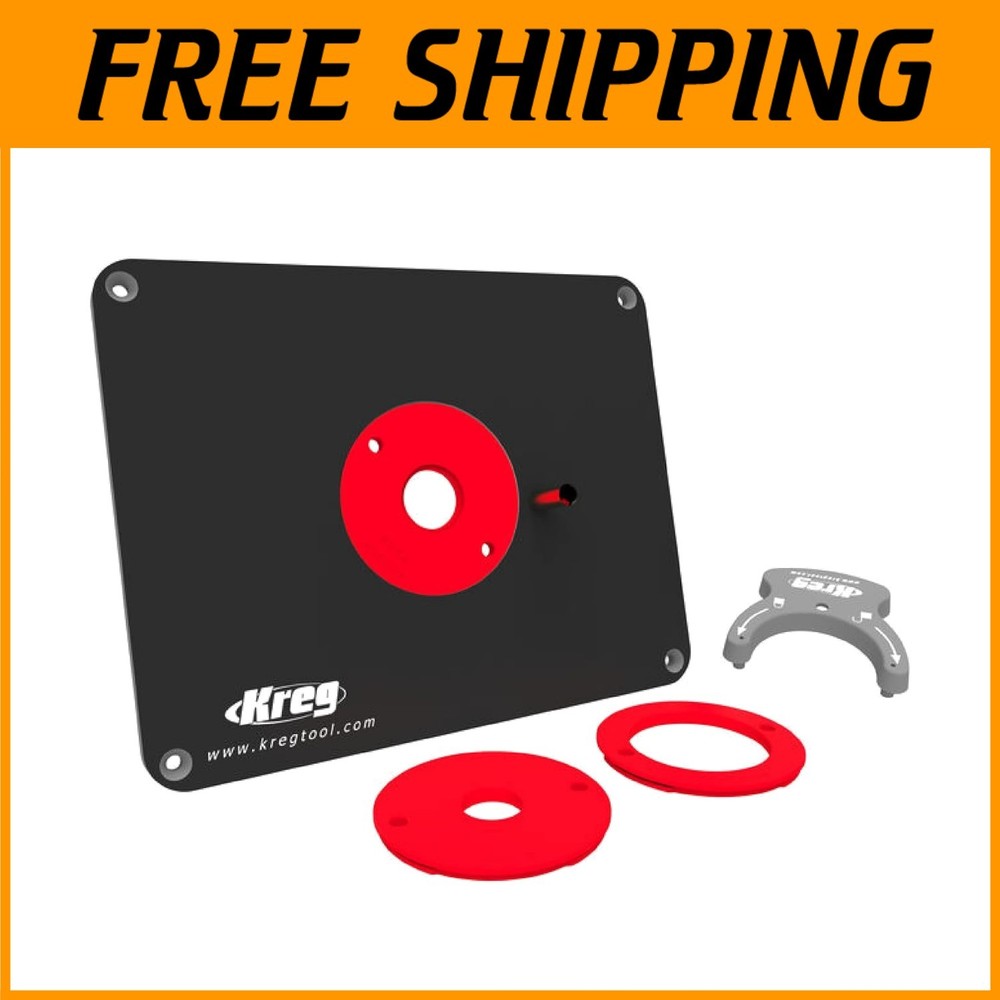 Precision Router Table Insert Plate - Triton Compatible