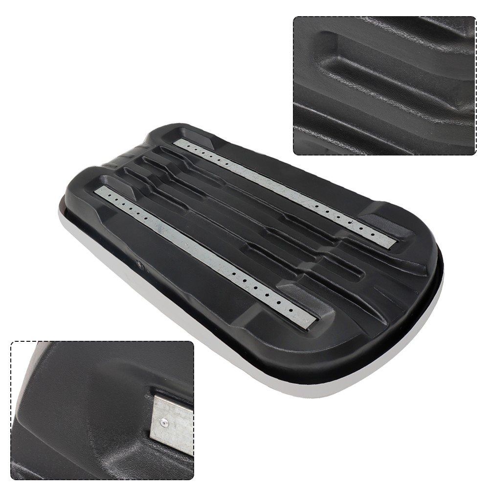 Labwork 14 Cubic Feet ABS Car Roof Top Box Cargo Luggage Carrier White W/2 Locks