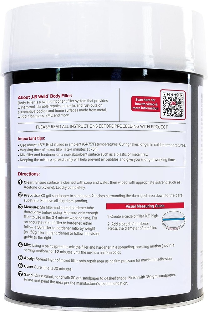 Efficient Two-Component Filler System - Waterproof Repairs for Any Surface