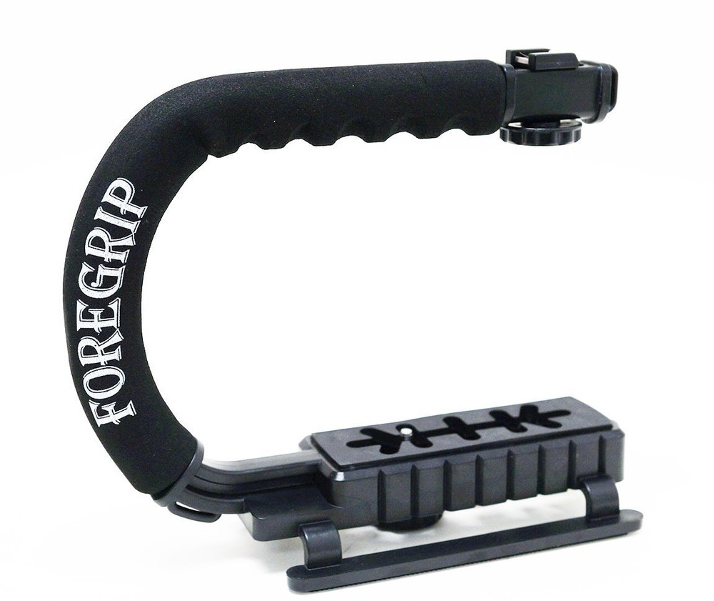 ForeGrip Professional Camera, Camcorder and Action Cam Stabilizing Handle