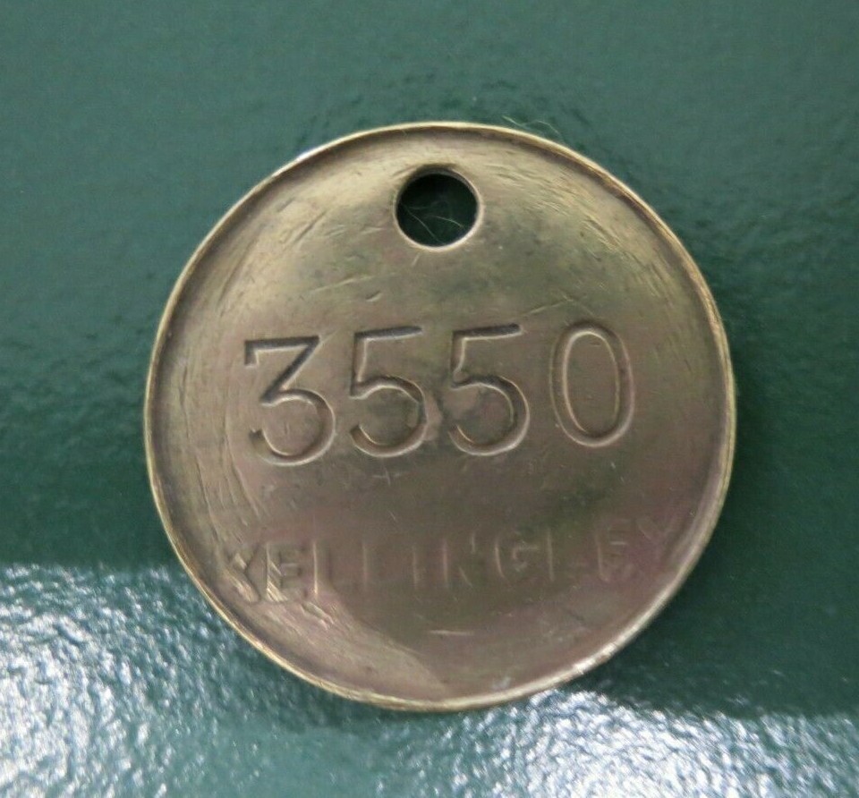 Colliery Pit Check / Tally - 3550 KELLINGLEY